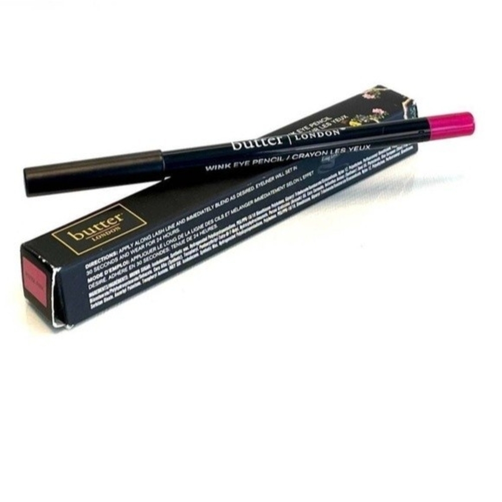 butter LONDON Wink Eye Pencil Pistol Pink Shimmer Eyeliner NIB - Picture 5 of 5